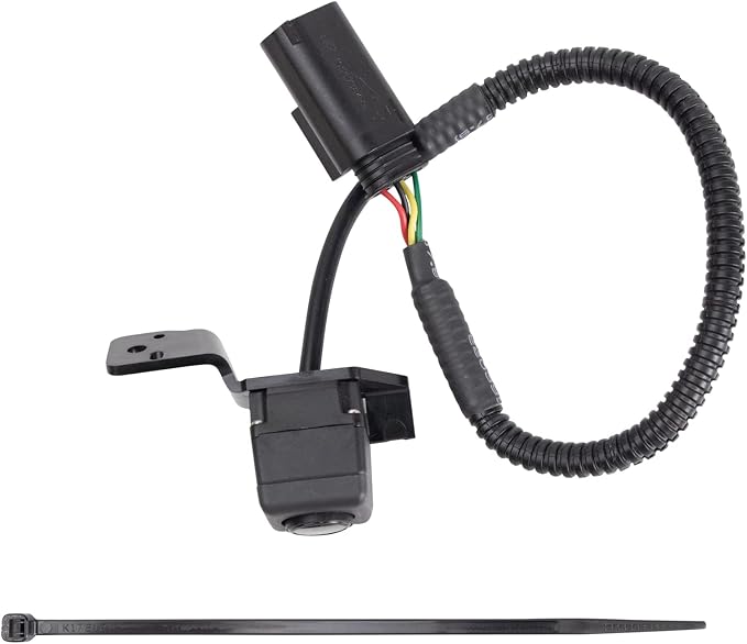 TRQ Rear View Camera Compatible with 2010-2012 Hyundai Santa Fe