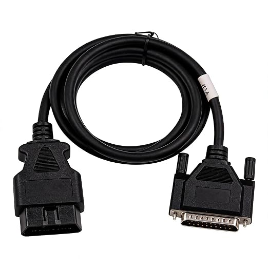XTPTFABS OBD2 OBDII Cable Compatible with Zurich ZR11 ZR13 ZR15 Scan Tool Code Reader Scanner(Code Reader Scan Tool Part # 63807, 63806 and 56218)-Cable Total Length 5-FT