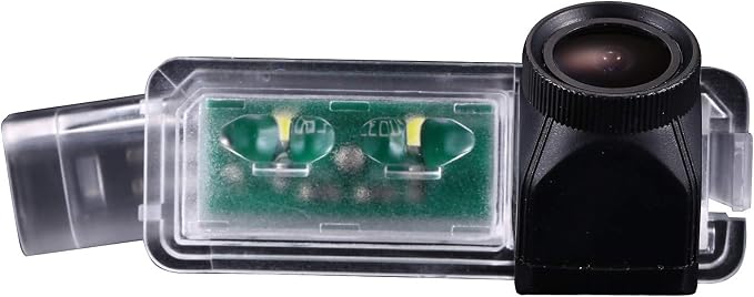 20mm Lens HD Car Rear View Backup Camera Vehicle-Specific License Plate Light Reverse Camera Night Vision, for VW Golf5/V/Golf7 MK7/VII/Passat CC/Skoda Scirocco/Seat Leon/Seat Leon 5F/Lamando