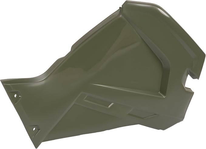 ALMULOO Right Side Cover Compatible with 2014-2024 Polaris Sportsman 570 450 EFI H.O. ETX Models Plastic Green Replacement For 2636441-498
