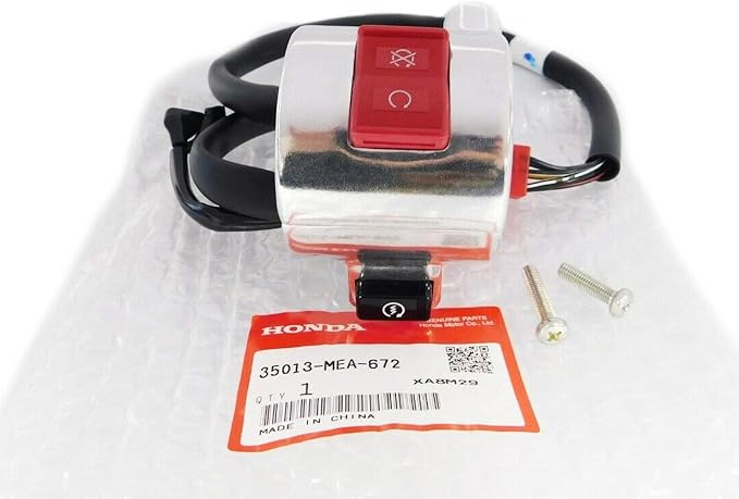 Honda OEM Engine Start Stop Switch Assy VTX1300R VTX1300S VT1300T 35013-MEA-672