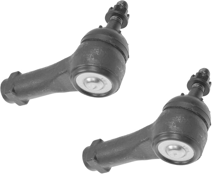 TRQ Front Outer Tie Rod Set 2 Piece Compatible with 2005-2010 Chevrolet Cobalt 05-09 Equinox 06-11 HHR 07-09 Pontiac G5 06-09 Torrent 03-07 Saturn Ion 02-09 Vue 07-09 Suzuki XL-7