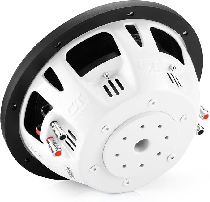CT Sounds Hydro 10” Dual 4-Ohm 1000-Watt Shallow Mount Car Subwoofer