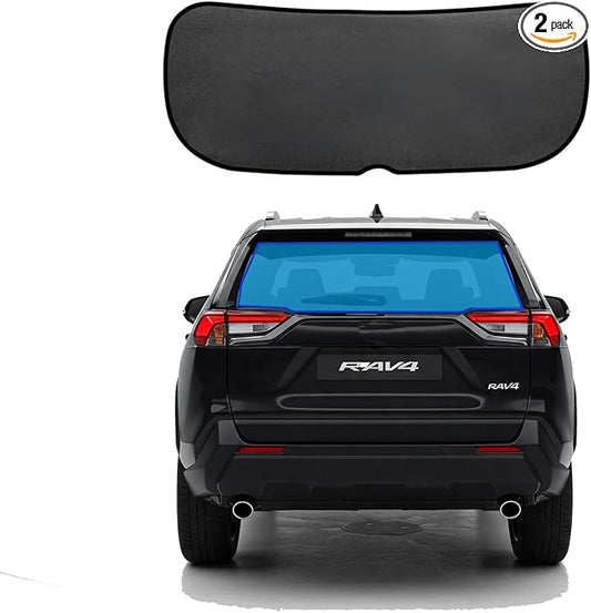 Side & Rear Windows Sun Shade for Toyota RAV4 2019-2025 | Custom Fit, Magnetic Mesh Cover | Baby UV/Heat Protection, Privacy Shield Sunshade (1-Pack Rear Windshield Shade)