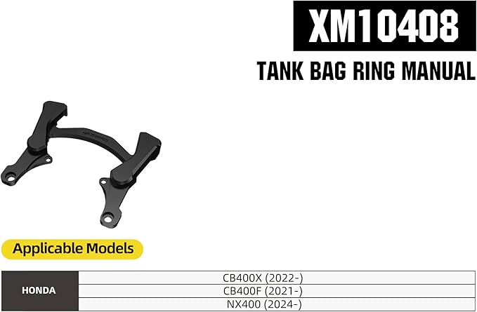 Rhinowalk Motorcycle Tank Bag Adapter Base with Strong Magnetic-XM10408