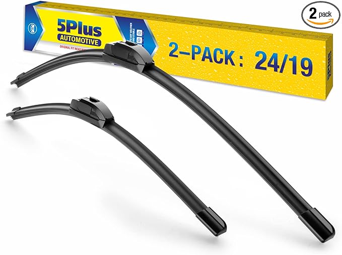 24"+19" Windshield Wiper Blades Replacement For Ford Fusion 2012 2011 2010 2009 2008 2007 2006/Chevy Equinox 09-05 Impala 21-14 Malibu 15-13/Dodge Journey 2020-2008,Windshield Wiper Blades For My Car