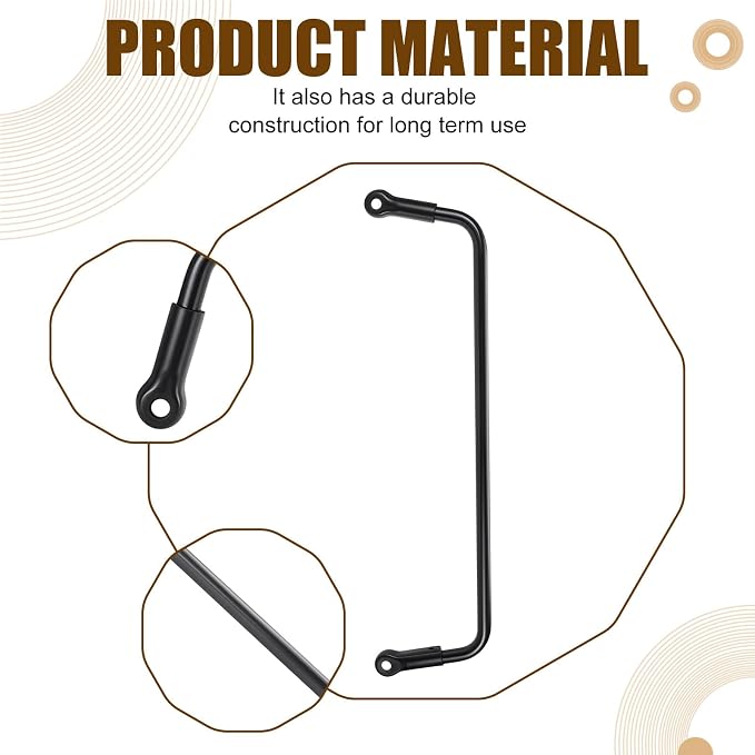 Rear Stabilizer Bar Compatible with Polaris Ranger 800 Crew 6x6 Ranger 900 Diesel Crew 2010-2012 1017068-067