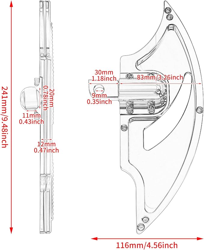 Motorcycle Driver Floorboard Front Rider Footboards Passenger Foot Pegs Brake Arm Pedal Lever Heel Toe Shift Levers Fit For Harley Touring Road King Street Glide Sportster Dyna (Chrome)