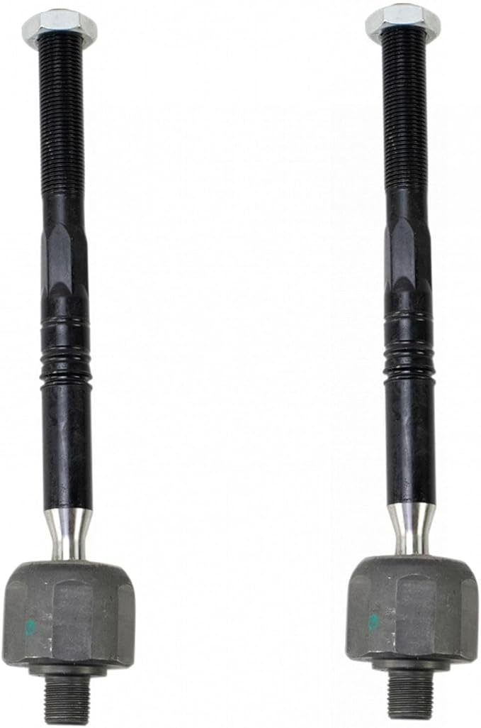 TRQ Front Inner Tie Rod Set 2 Piece Compatible with 2013-2019 Cadillac ATS