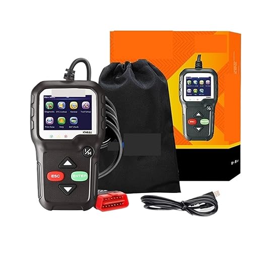 Automobile Fault Detector, KW680 Code Reader Scanner Multi-Language Full Obd2 Function Kw 680 Car Diagnostic Tool