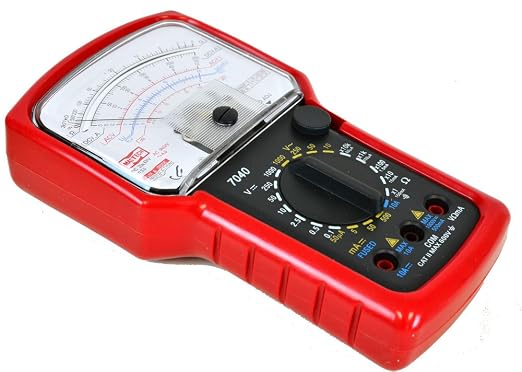 Tekpower TP7040 20-Range AC/DC Analog Multimeter General Purpose with High Accuracy and Well Built Details, Strong Needle