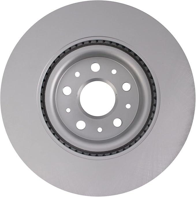 TRQ Front Brake Rotor Set G Coated Vented Compatible with 2014-2019 Cadillac CTS 2016-2020 CT6 2020-2024 CT5 2016-2022 Chevrolet Camaro