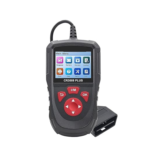 Automobile Fault Detector, X431 CR3008 OBD2 Diagnostic Tools Car OBD OBD2 Automotive Scanner Check Engine Battery