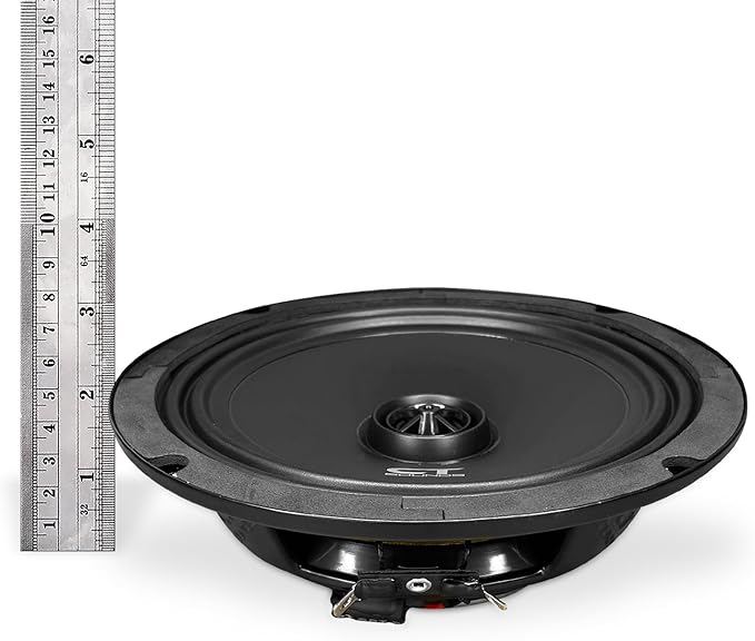 CT Sounds Tropo 6.5” 160 Watt Shallow-Mount Coaxial Car Speakers - Pair