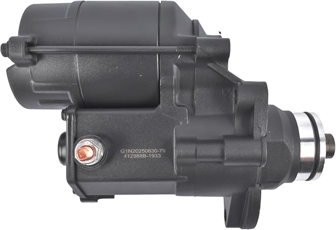 Starter Black Replacement for Harley-Davidson Blackline Breakout Dyna Night Train Road Glide Softail 2006-2017 31618-06A 18905