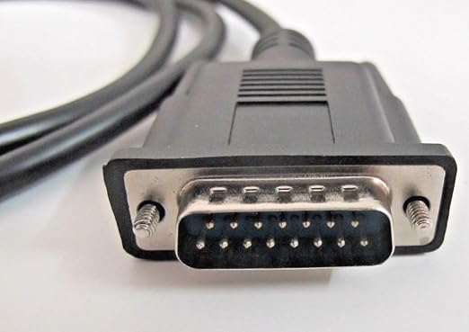 OBD-II OBD2 Main Data Cable Fits Actron CP9180 CP9185 CP9190 CP9690 Scanner Models - Aftermarket Replacement
