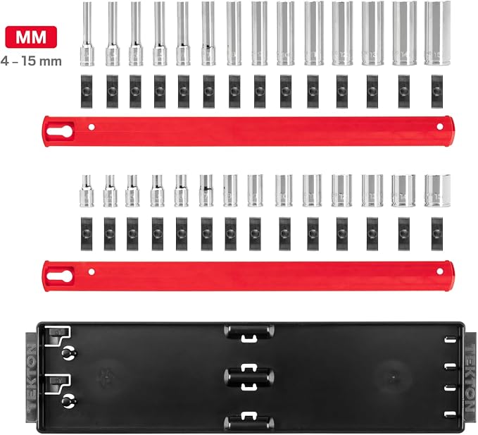 TEKTON 1/4 Inch Drive 6-Point Socket Set, 28-Piece | SHD90211