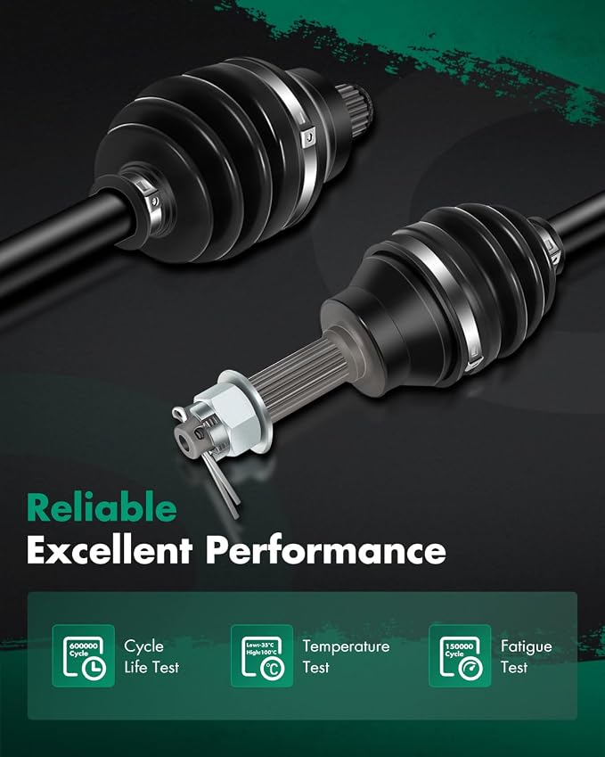 SCITOO CV Axle Shaft Assembly Front Left Right for Polaris Hawkeye 300,for Polaris Sportsman 300,for Polaris 400 ‎1332340 2 PCS