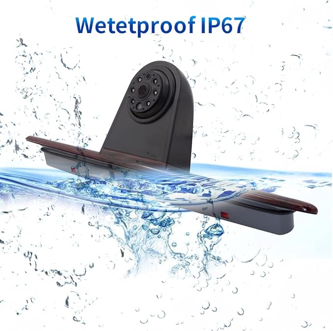 Car Brake Light Backup Camera for Mercedes-Benz Sprinter/VW Crafter Vans LED Light Parking