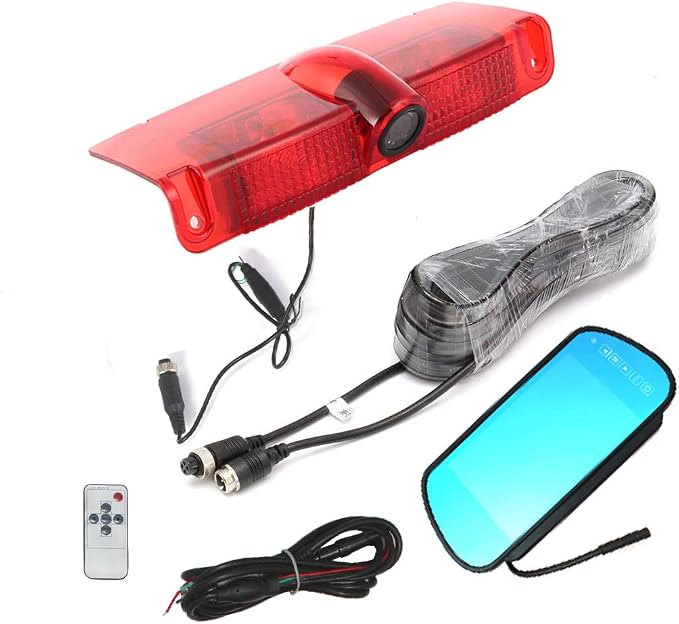 Brake Light Backup Camera for Chevy Express/GMC Savana with Monitor