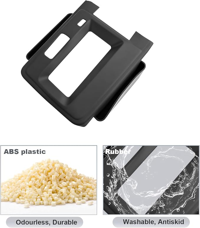 SKTU Upgrade for 2026 Toyota Corolla Cross Gear Shift Panel for 2026+ Toyota Corolla Cross (XLE/Hybrid XSE) Center Console Organizer 2026 Corolla Cross Accessories Rubber Passenger Side Storage Box