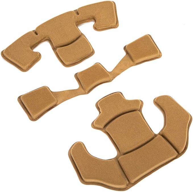 Memory Foam Pad Protective Mat Helmet Padding Kit Replacement Universal Motorcycle Tactical Cushions for ACH MICH Team Wendy FMA EXF Helmet