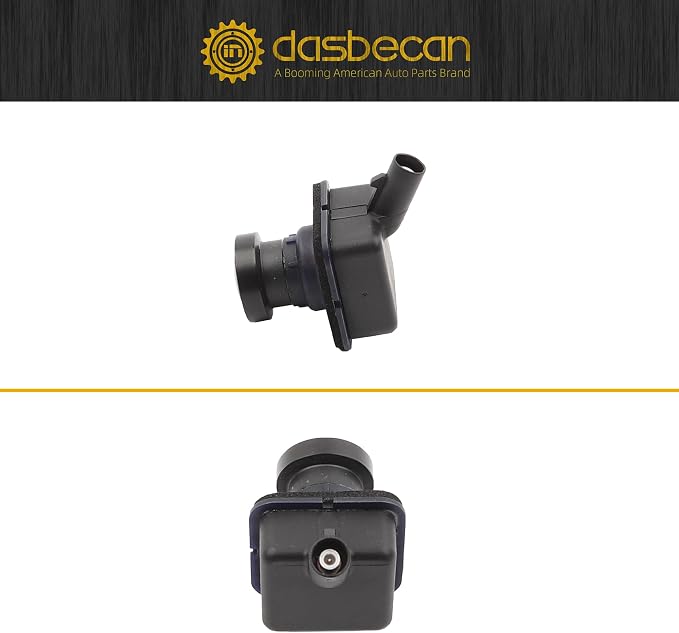 Dasbecan 68144068AC Upgraded Front & Rear Backup Camera with Side Surround View Compatible with Chrysler Pacifica Voyager Ram 1500 Maserati Ghibli Levante 2017-2022 Replaces# 68144068AB 68144068AD