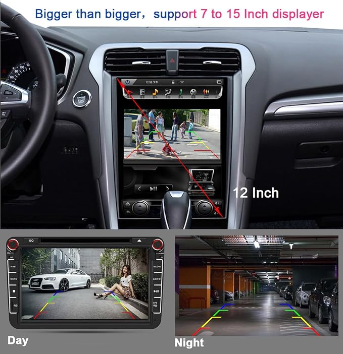 Third Roof Brake Lamp Car Backup Camera Fit for Mercedes Benz Freightliner Sprinter 2500 3500 W901 W902 W903 W904 B901 B902 B903 B904 B905 616 Dodge Cargo VW LT Mk II 28-35 II Bus 28-46 II HD