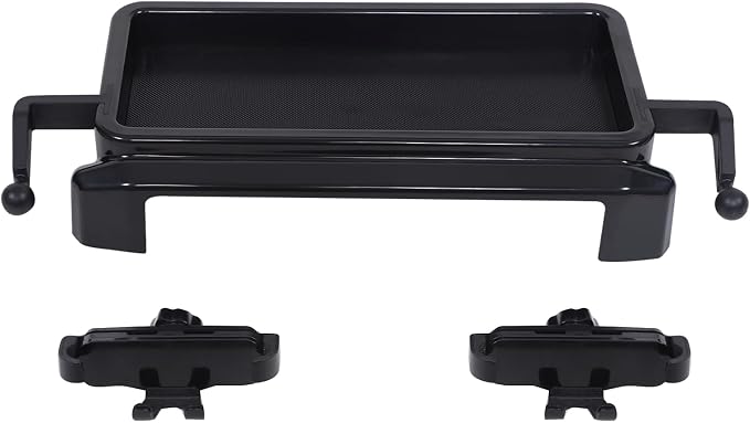 Car Center Console Dash Storage Tray With Phone Mount Compatible with Toyota Tacoma 2024 2025 2026, Dashboard Organizer Tray Mobile Phone Holder Storage Box Insert Accessories, Only Fit 8-inch Screen