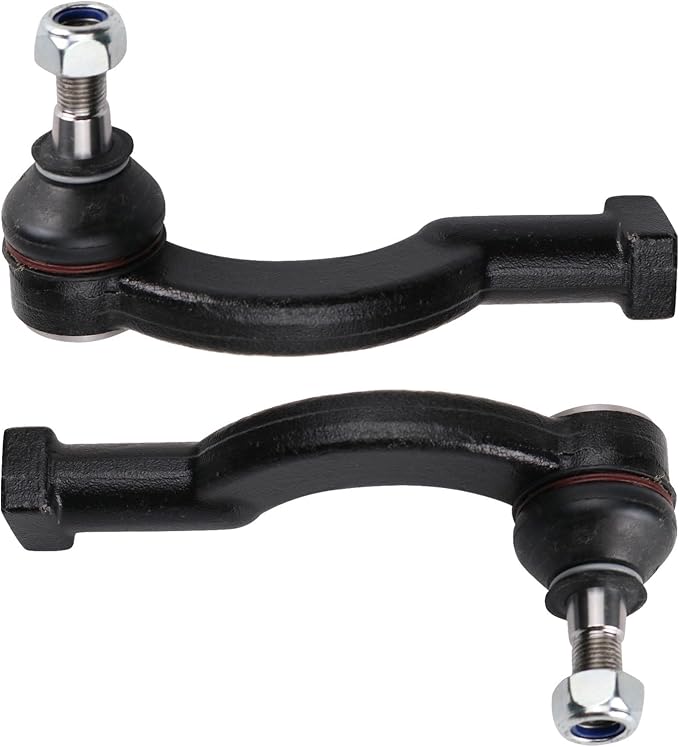 TRQ Outer Driver and Passenger Side Tie Rod Set 2 Piece Compatible with 2015-2019 Subaru Legacy 2015-2019 Subaru Outback