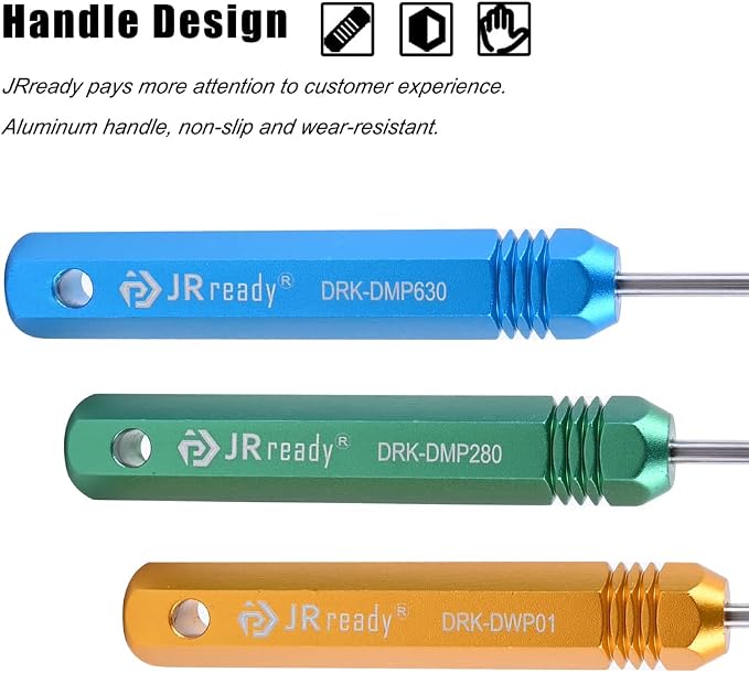 JRready ST5211 Pin Removal Tool KIT for Weather Pack Metri Pack Series Connector Harness terminals and Connector Crimp pin etc Electrical Connector, Tool KIT Include DRK 785084 Amp 1.5mm Removal Tool