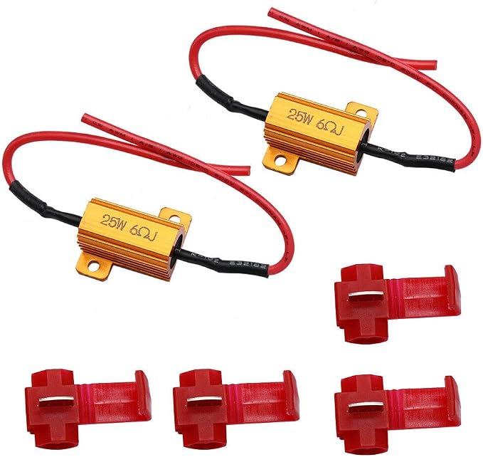 Eagle Lights 8748RTS-LR 2 Inch Rear LED Turn Signals with Halo Running Lights and Brake Lights Compatible With Harley Davidson® Motorcycles - Generation I / 1157 Base/Red/Add Load Resistors