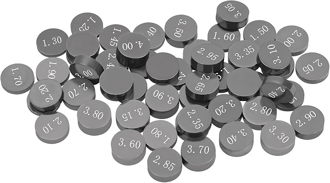 AHL 9.48mm O.D. Adjustable Valve Shim Kit for Suzuki DR-Z400E DRZ400 E 2000-2007 (52pcs)