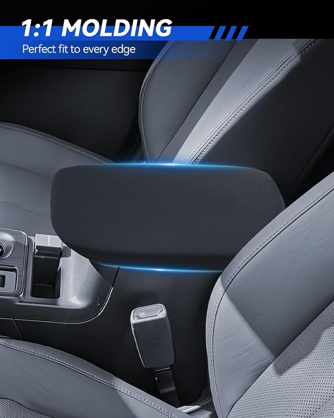 for Outback Armrest Cover& Armrest Hidden Privacy Tray 2026 Subaru Outback Accessories Durable [OEM Design& Friendly Liquid Silicone Rubber]