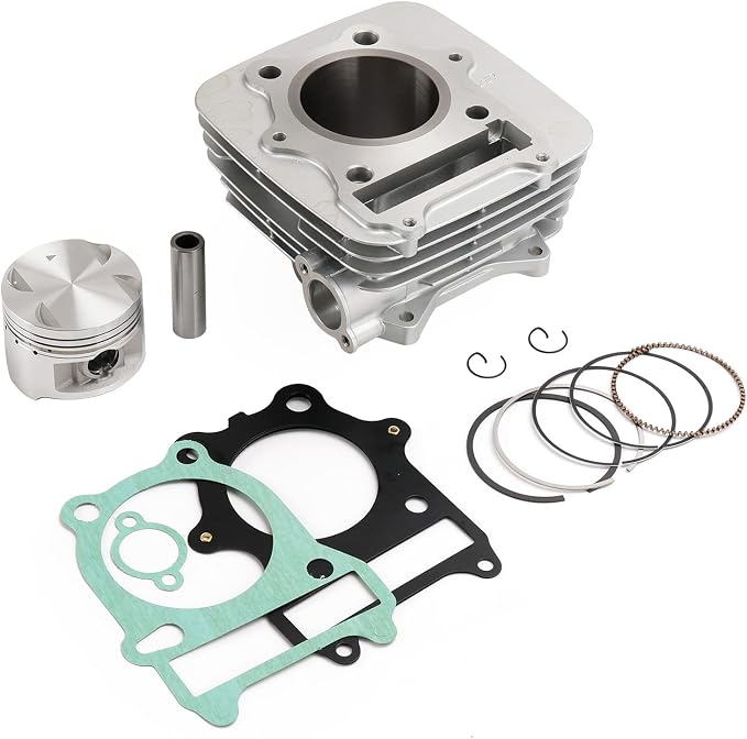 72mm Cylinder Piston Gasket Kit For Suzuki GN250 GN250E DR250 DR250S GZ250 TU250 for Suzuki GN250 1982-2001 for Suzuki GZ250 Marauder 1999-2011 11210-38204-0F0 11241-38301