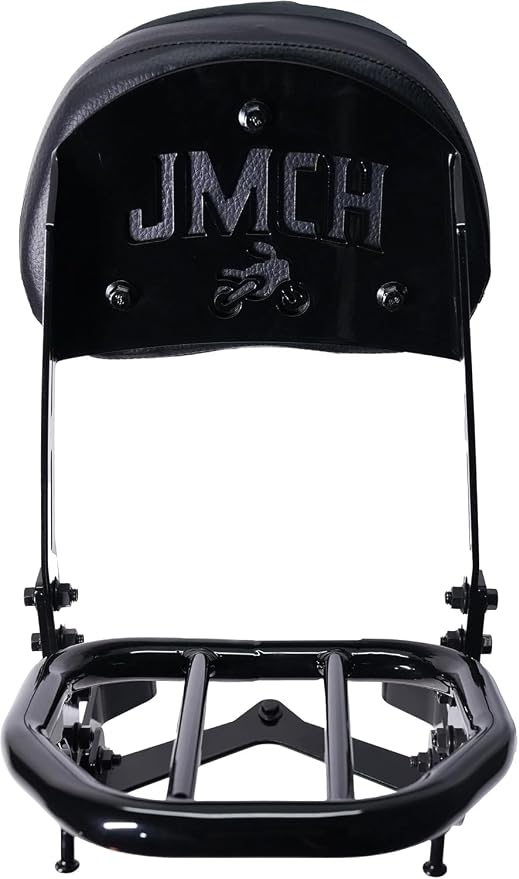 JMCHstore Backrest Cargo Rack for Baja Massimo MB200, Baja Heat, Mini Baja, Baja Warrior, Baja Carbon 6.5 196cc Mini Bike Cushion Luggage Parts