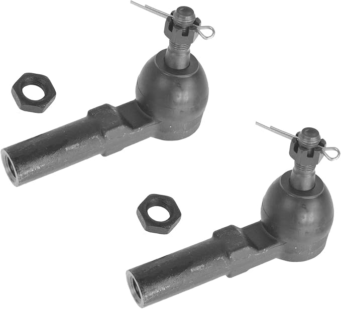 TRQ Front Outer Outside Tie Rod Ends Pair Set for Chevy Cadillac Olds Pontiac Saturn
