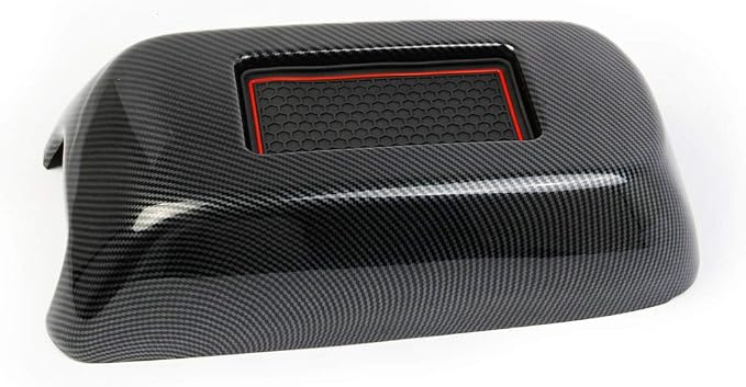 crosselec Center Console Organizer Armrest Box Cover Trim with Storage Slot for Dodge Charger 2011-2021/Chrysler 300 2015-2021