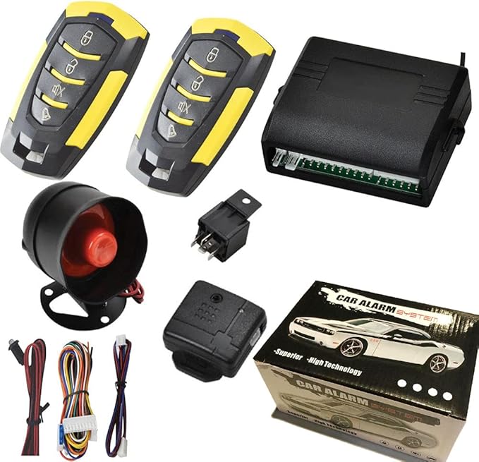 Central Car System Kit System Alarm Immobiliser Keyless Entry Locking Security