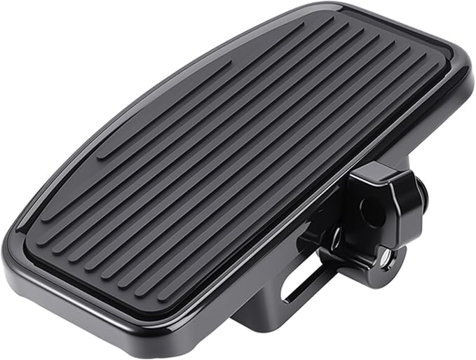 Motorcycle Rider Footboard Front Footpegs for Indian Scouts/Sixty/Bobber 2015-2024, Aluminum Anti-Slip Wide Foot Pegs Footrest Driver Floorboards Motorbike Highway Accessories (Black)