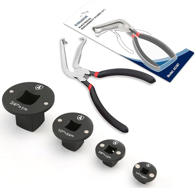 Impact Socket Adapter and 60° Disconnect Pliers Bundle