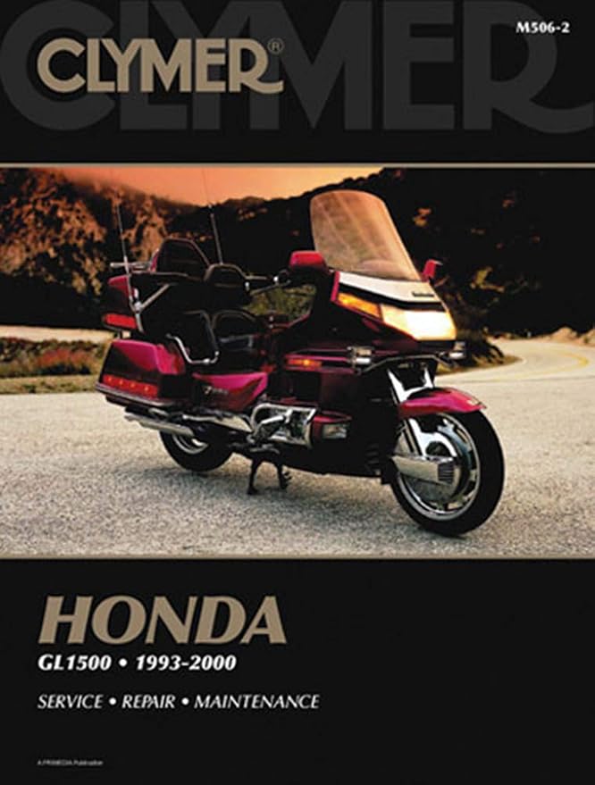 Clymer Repair Manual for Honda GL1500 Goldwing 93-00