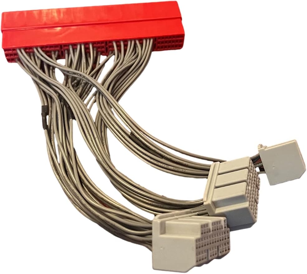 OBD2B to OBD2A Jumper Harness Conversion Adapter Compatible With 1996-1998 Honda Civic or 1996-1999 Acura Integra ECU to 1999-2001 Honda Civic or 2000-2001 Acura Integra