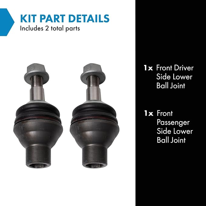 TRQ Ball Joint Set Compatible with 16-21 BMW
