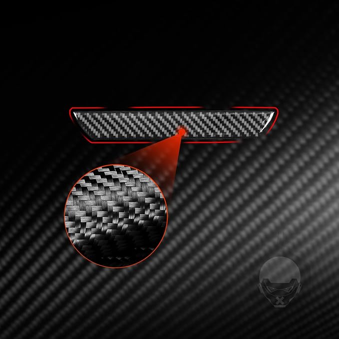 Black Soft Carbon Fiber car Interior armrest Box Lower Decoration 1/Piece Decorative Sticker Suitable for Acura TSX 09-14 Carbon Fiber car Interior