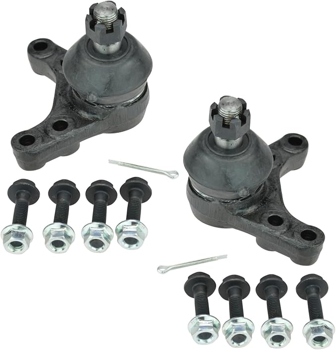 TRQ Front Upper Ball Joint Set Compatible with 1995-2004 Toyota Tacoma