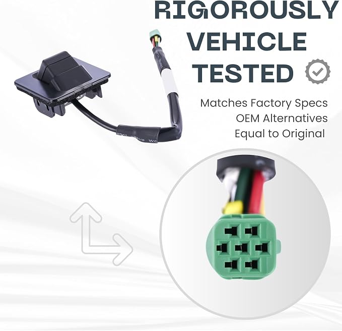 Backup Camera Replaces for 2016 2017 2018 GM Cruze Sedan OE Part # 39081683 13485580 39033291