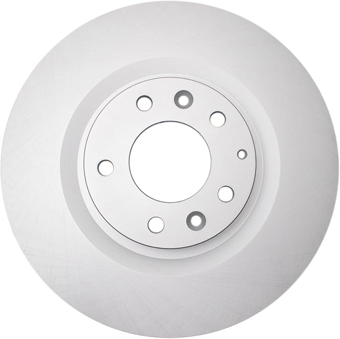 TRQ Front Brake Rotor Set G Coated Vented Compatible with 2007-2015 Mazda CX-9