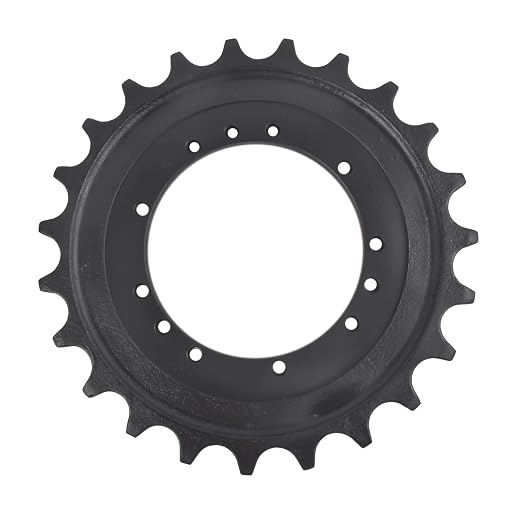 1032265 Drive Sprocket 12 Bolt Hole 23 Teeth Compatible with John Deere 27D 30G 35D 35G Hitachi ZX27U-2 ZX35U-2 ZX35U-3 ZX35U-5