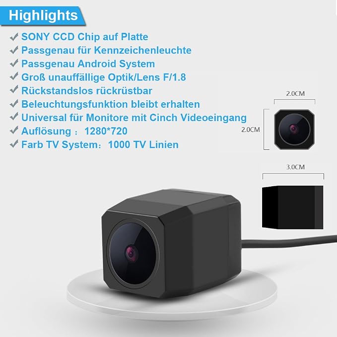 Waterproof High Definition Color Wide Viewing Angle License Plate Car Rear View Camera with Night Vision for C E CLS klasse class W203 W211 W219 W209 300